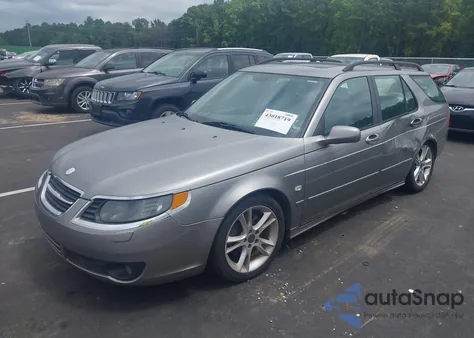 2006 Saab 9-5 2.3T z USA, uszkodzony, nr VIN YS3ED59G863508854